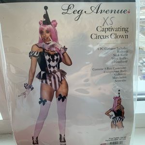 Halloween Circus Clown Costume